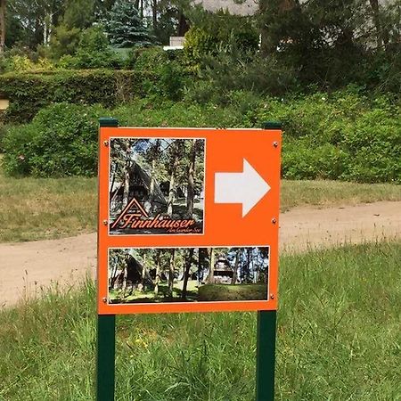 Finnhaussiedlung Am Garder See Lohmen  Exteriör bild