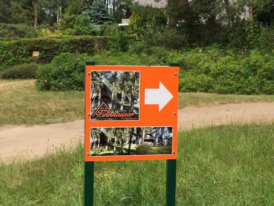 Finnhaussiedlung Am Garder See Lohmen  Exteriör bild